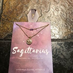 COPY - Sagittarius Pedant Necklace NWT